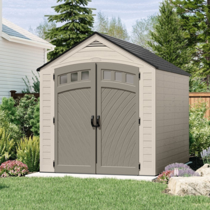 Resin Garden Shed 7x10ft - Double Door