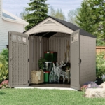 Resin Garden Shed 7x10ft - Double Door - Image 3