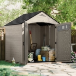 Resin Garden Shed 7x7ft - Double Door - Image 3