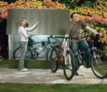 Secure Metal Bike Store - Fits 3 Bicycles
