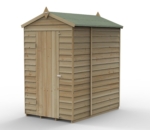 Overlap Timber Security Shed 4x6ft