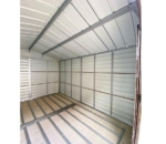 Wood-Effect Metal Garden Shed 10x12ft