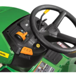 42" (107 cm) Ride-On Lawn Mower – 17.5 HP Petrol Lawn Tractor with Hydrostatic Transmission