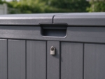 570 L Resin Garden Storage Box, Graphite