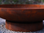 80 cm Weathering Steel Fire Pit Bowl