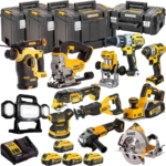 DeWalt 18V 12 Piece Combo Kit with 4 x Batteries & Charger T4TKIT-1333
