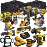 DeWalt 18V 14 Piece Power Tool Kit with 3 x 5.0Ah Battery & Charger T4TKIT-998