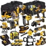 DeWalt 18V 18 Piece Combo Kit with 5 x Batteries & Charger T4TKIT-1083