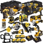 DeWalt 18V 18 Piece Combo Kit with 5 x Batteries & Charger T4TKIT-1311