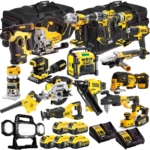 DeWalt 18V 18 Piece Combo Kit with 5 x Batteries & Charger T4TKIT-1315