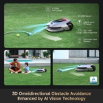 Dreame A2 1200 Robot Lawn Mower Wire-Free – No RTK Needed, up to 1200 m²