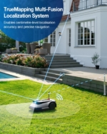 ECOVACS GOAT G1-800 Robot Lawn Mower Wire-Free – up to 800 m², AIVI 3D Obstacle Avoidance