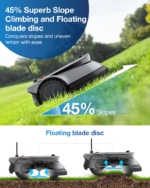 ECOVACS GOAT G1-800 Robot Lawn Mower Wire-Free – up to 800 m², AIVI 3D Obstacle Avoidance