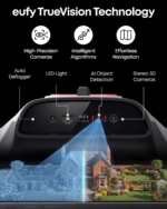 eufy C15 Robot Lawn Mower Wire-Free with Garage – AI Vision, up to 500 m²