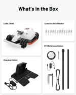 Mammotion LUBA 2 AWD 3000X Robot Lawn Mower Wire-Free – up to 3000 m², 80% Slopes, AI Vision