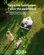 Mammotion LUBA 3 AWD 3000 Robot Lawn Mower Wire-Free – 360° LiDAR, NetRTK & AI Vision, up to 3000 m²