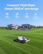 Mammotion LUBA 3 AWD 3000 Robot Lawn Mower Wire-Free – 360° LiDAR, NetRTK & AI Vision, up to 3000 m²