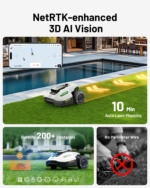 Mammotion YUKA mini 500 Robot Lawn Mower Wire-Free – 3D AI Vision, up to 500 m², 45% Slopes