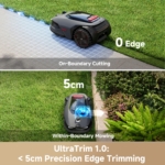 MOVA LiDAX Ultra 800 Robot Lawn Mower Wire-Free – 360° 3D LiDAR & AI Vision, up to 800 m²