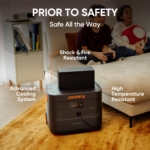 Portable Power Station 2042Wh 3000W – Expandable LiFePO4 Solar Generator