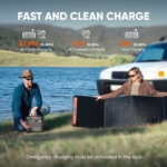 Portable Power Station 2042Wh LiFePO4 – Solar Generator for Home Backup & RV, 230V