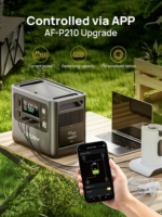 Portable Power Station 2048Wh 2400W LiFePO4 – Solar Generator with UPS, 230V