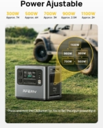 Portable Power Station 2048Wh 2400W LiFePO4 – Solar Generator with UPS, 230V