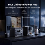 Portable Power Station 3014Wh LiFePO4 – Solar Generator for Home Backup & Camping, 230V