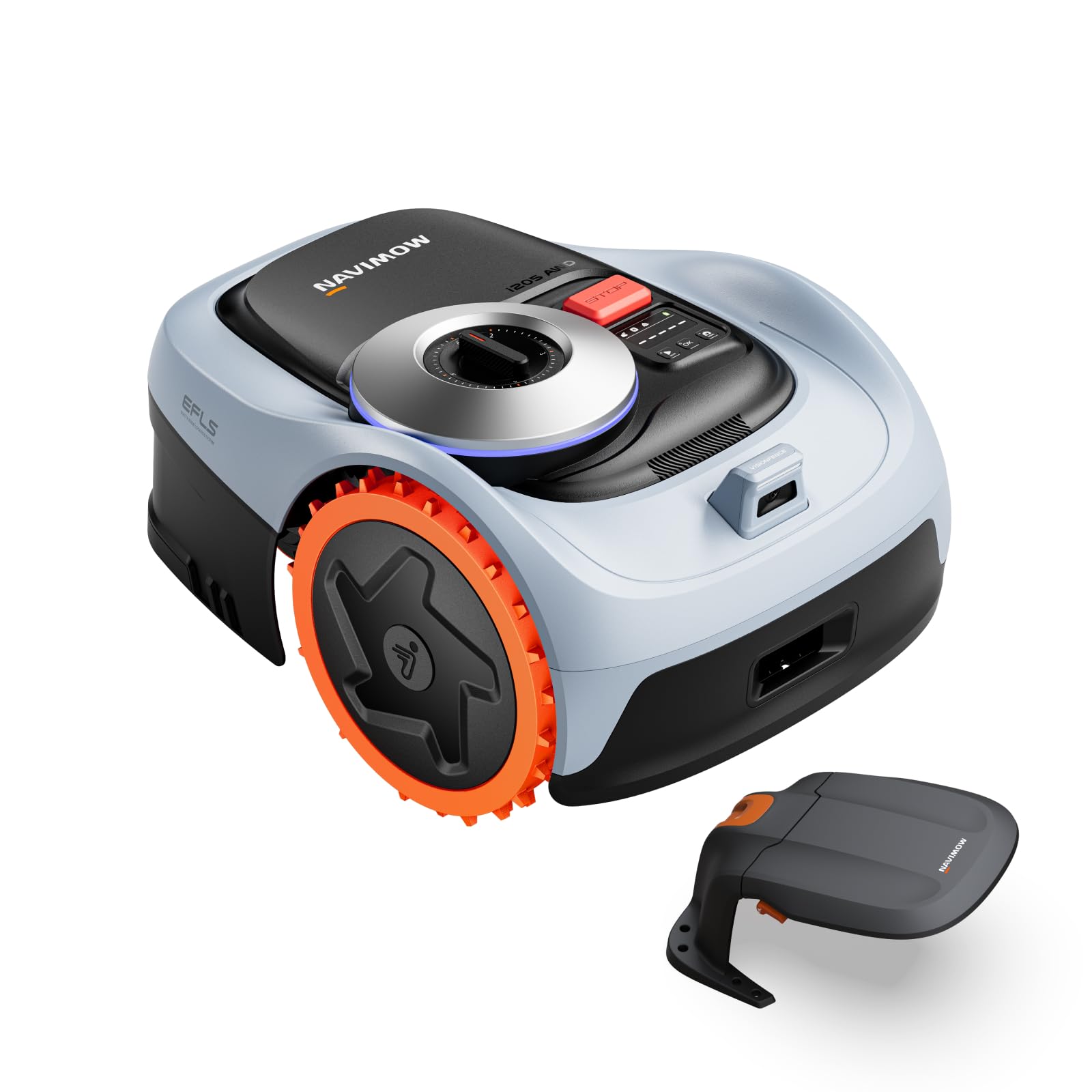 segway navimow i205 awd robot lawn mower with garage wire free up to 5 1 Segway Navimow i205 AWD Robot Lawn Mower with Garage – Wire-Free, up to 500 m²
