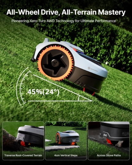Segway Navimow i205 AWD Robot Lawn Mower with Garage – Wire-Free, up to 500 m²