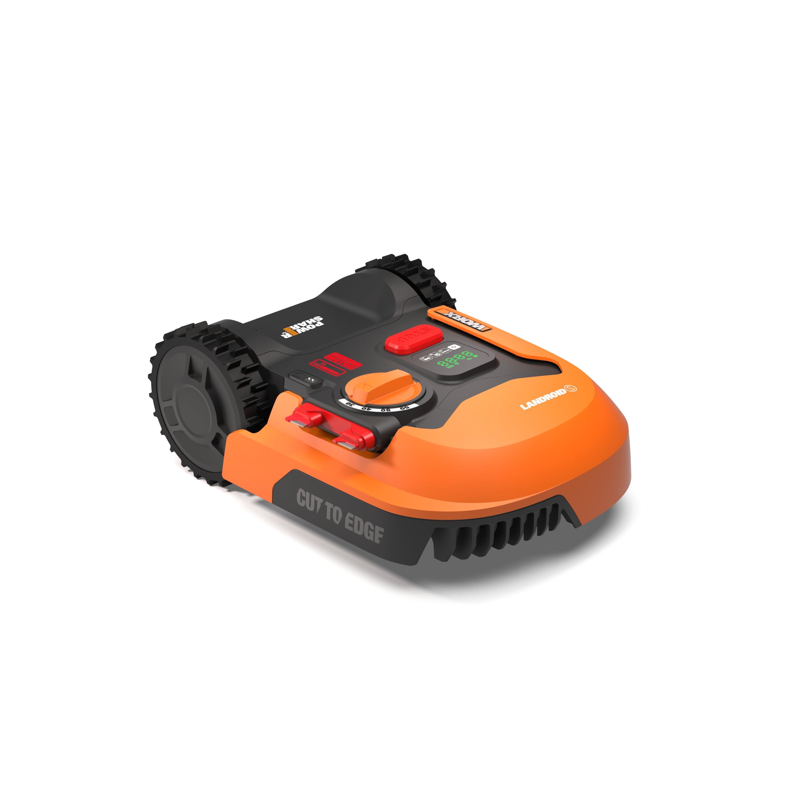 worx landroid wr169e robot lawn mower ai mowing app control multi zone 1 WORX Landroid WR169E Robot Lawn Mower – AI Mowing, App Control, Multi-Zone, 20V PowerShare